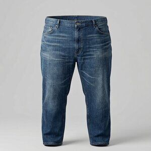 Levi's 559 Jeans Men's 50X32 Relaxed Straight Medium Wash Zip Fly